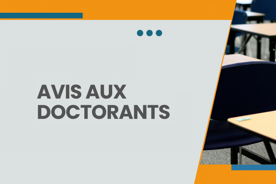 Reminder – Doctoral Scientific Day