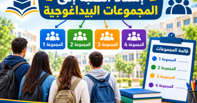 إسناد الطلبة الى الأفواج البيداغوجية